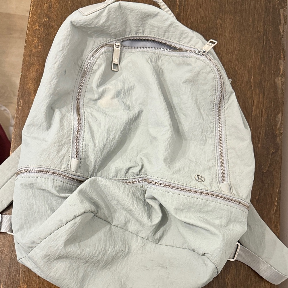 lululemon athletica Soft Gray Backpack